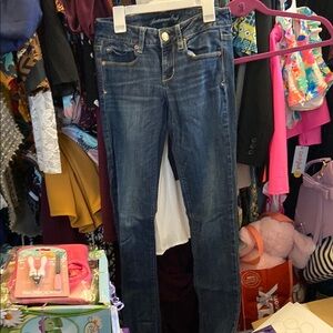 American eagle skinny kick Jeans